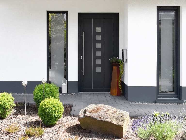 Außenansicht Haustür